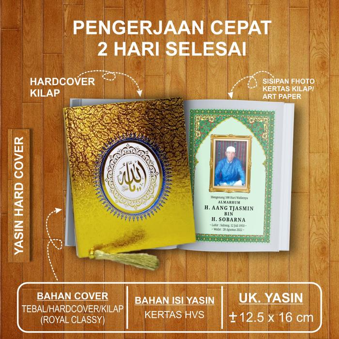 

Produk Terbaru Yasin Hardcover Paket 10 128 Halaman Yasin & Tahlil Packing Aman