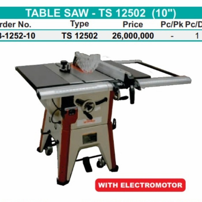 *#*#*#*#] Table Saw Wipro TS 12502 Tablesaw 10 inch WIPRO TS12502