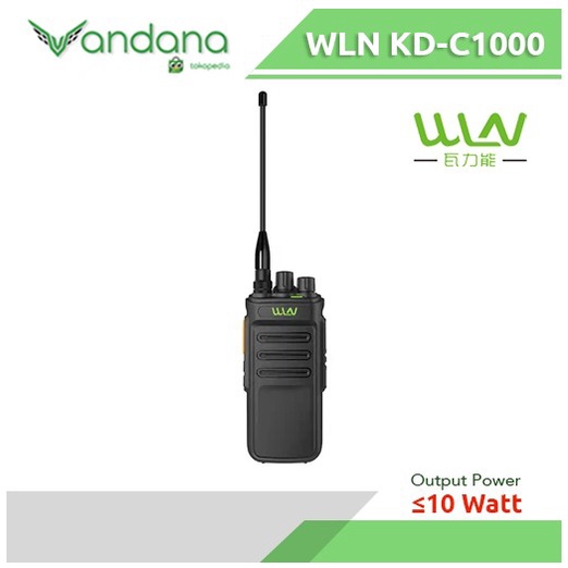SALE TERHOTT HT HANDY TALKIE WLN KD-C1000 KD C1000 UHF 10 WATT READYY