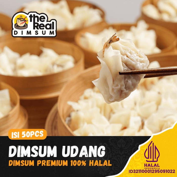 

Dimsum Halal Isi 50 ( Udang ) frozen Fix food