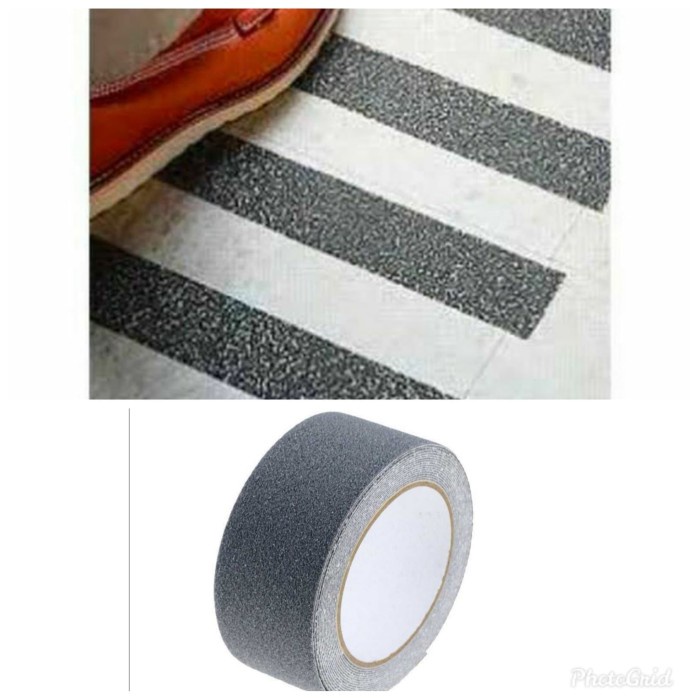

LAKBAN ANTI SLIP LANTAI TANGGA SAFETY CAUTION LINE 5cm x 5 meter