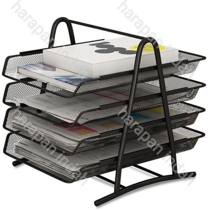 

Rak Dokumen Kertas Elevated Letter Tray Susun Besi DiskonJual MurahHarga DiskonObral