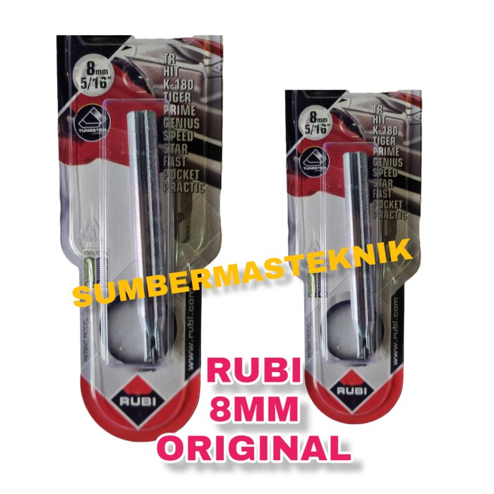 Paling Berkualitas Pisau Rubi 8Mm Mata Rubi Potong Granit Manual 8Mm Original Dari Rubi