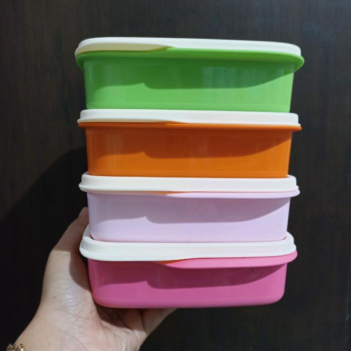 JTTOP" TUPPERWARE ORIGINAL LOLLY TUP/KOTAK BEKAL TUTUP PUTIH