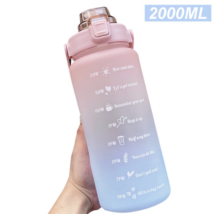 JTTOP" BOTOL PASTEL 2 LITER / BOTOL AIR / BOTOL MINUM / BOTOL TUMBLR