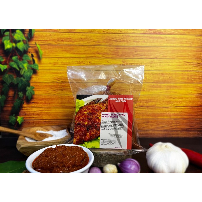

MURAH Bumbu Ikan/Ayam Bakar Manis 250gr Uda Enan Khas Minang
