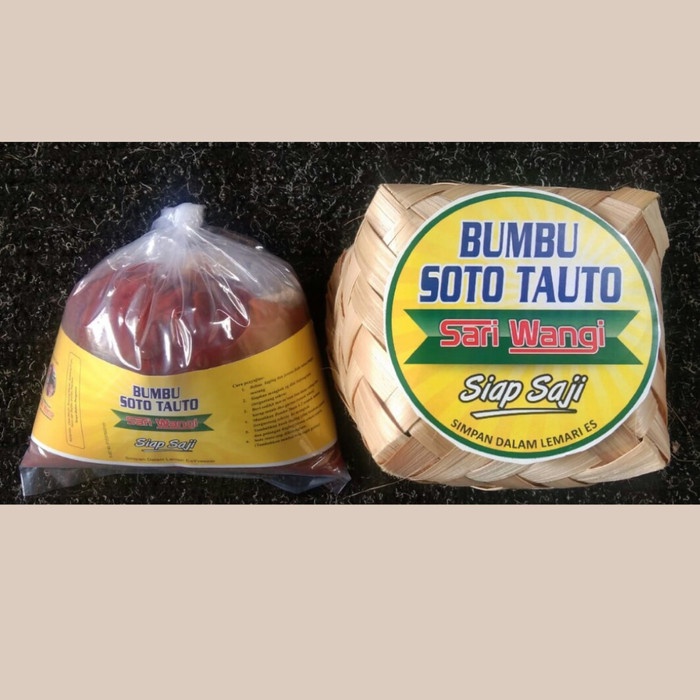 

BERMUTU Bumbu Instant Soto Tauto Tauco Pekalongan 250 gr