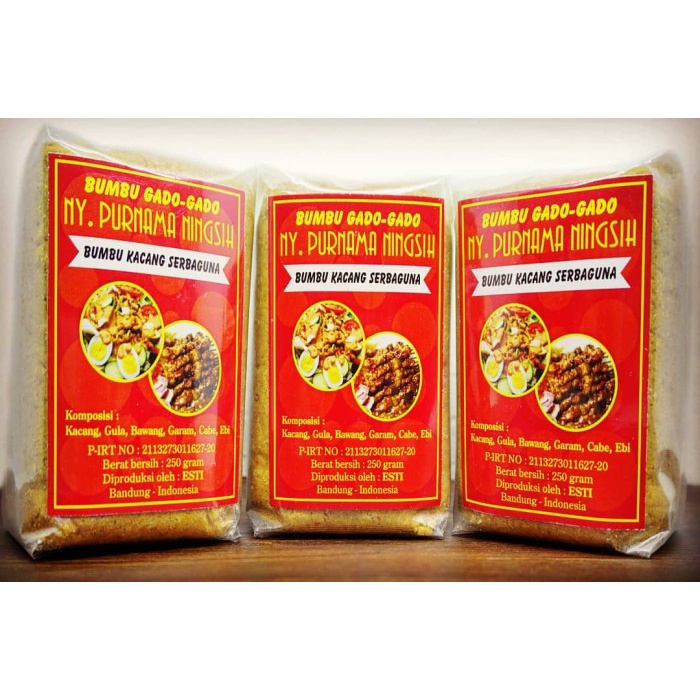 

GRATIS ONGKIR Bumbu Gado - Gado Ny. Purnama Ningsih