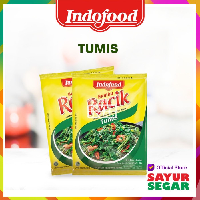 

SALE BUMBU RACIK TUMIS [1 Pack, 20g]