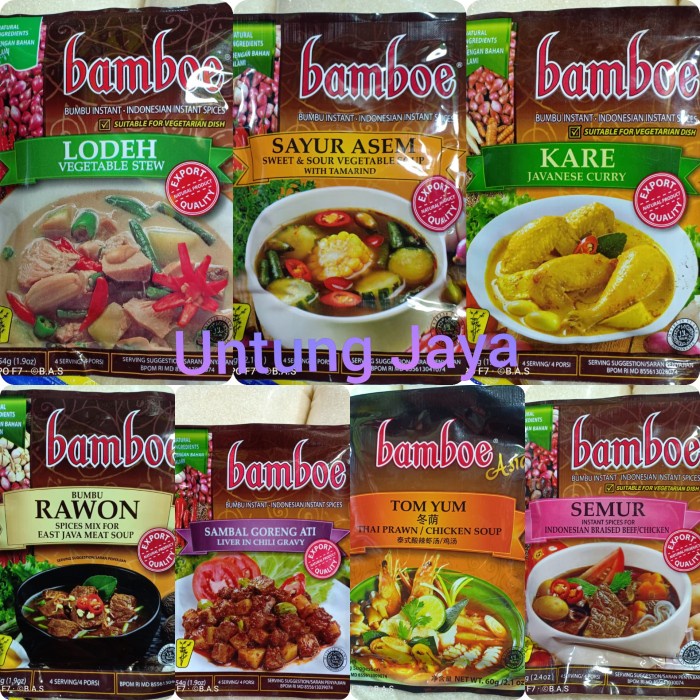 

MURAH Bumbu Instan Bamboe