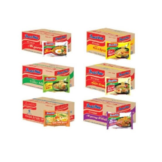 

Wdo - Indomie Goreng & Kuah All Variant 1Dus Isi 40Pcs