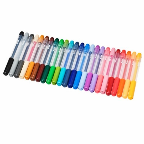 

ID 1Set 24Pcs Pulpen/Pena Tinta Aneka Warna Belajar Menggambar Anak