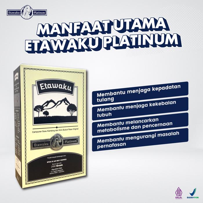 

terbaru !!! etawaku platnum - paket bundling etawaku platinum sachet dairy milk ready