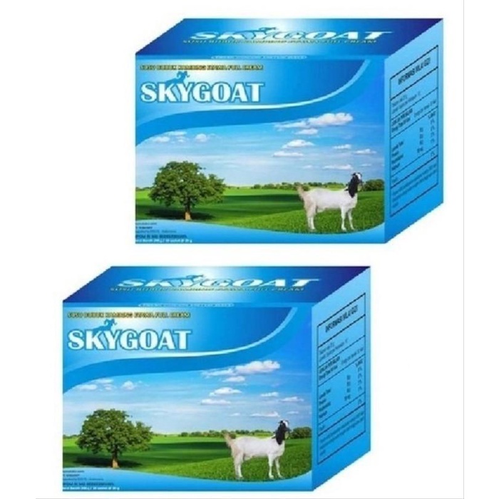 

[ PAKET 2 BOX ] SUSU KAMBING ETAWA BUBUK FULL CREAM SKYGOAT ORIGINAL MILK MILK DAIRY BAHAN SUSUETAWA