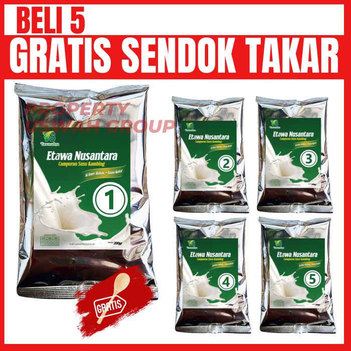 

terbaru !!! susu kambing etawa bubuk nusantara 1kg plus kelor milk dairy ready