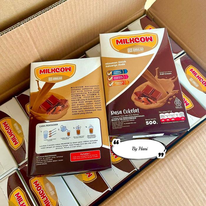 

SPECIAL PROMO!! 1 KILOGRAM MILKCOW 2 BOX MILKCOW SUSU SAPI (2 X 500 GRAM) BPOM HALAL BEST SELLER