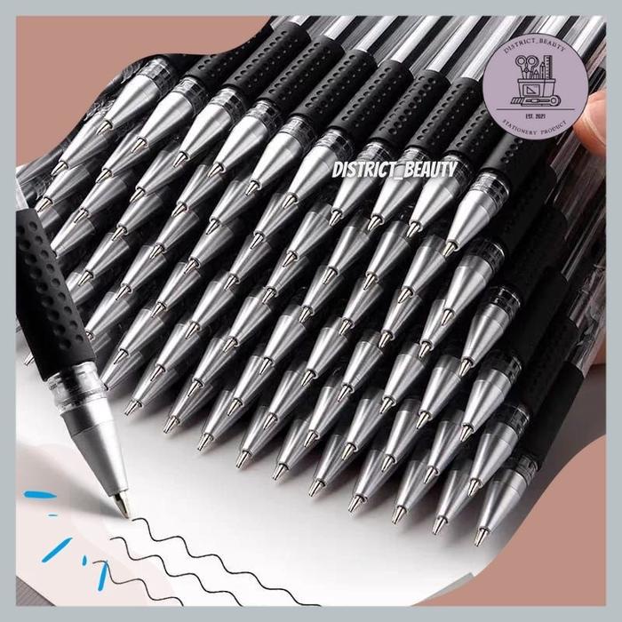 

JTTOP" PULPEN MIMI 12 PCS PULPEN GEL MIMI HITAM TERMURAH HARGA SELUSIN BISA COD