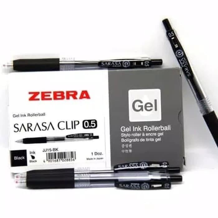 

JTTOP" PULPEN SARASA 0,5 0,7 1,0 HITAM DAN BIRU