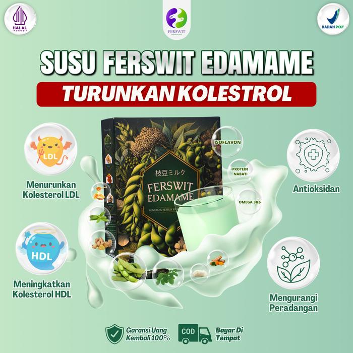 

terbaru !!! susu ferswit edamame jepang 200g - susu tinggi isoflavon lebih rendah lemak kalori -