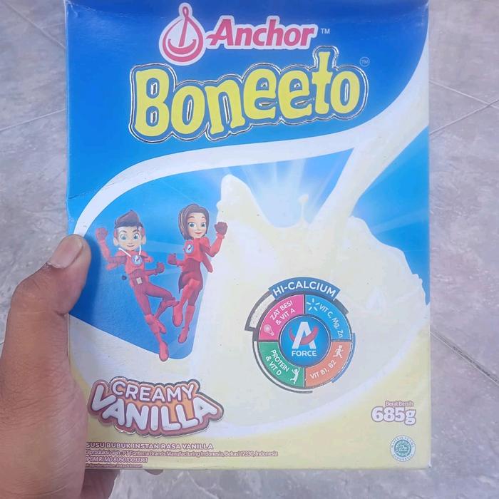 

terbaru !!! anchor boneeto 685g, susu bubuk pertumbuhan anak ready