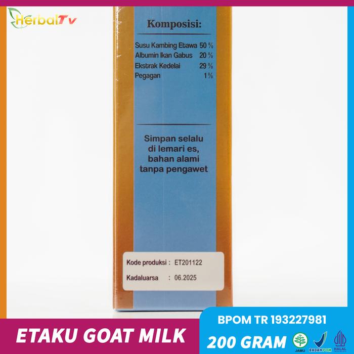 

terbaru !!! walatra etaku susu kambing etawa murni - etaku goat milk untuk kesehatan tubuh - susu