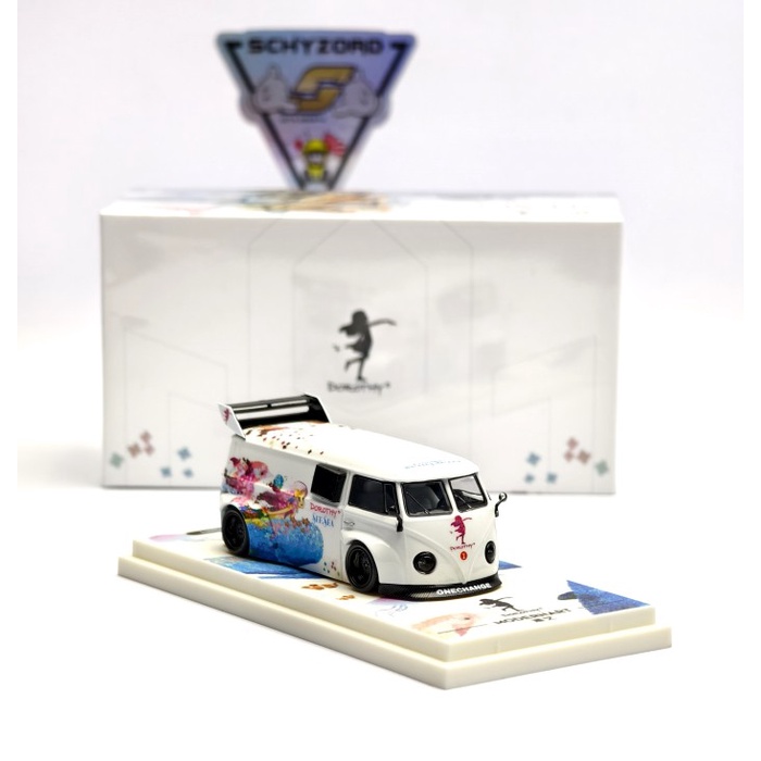 SALE  TIME MICRO X MODERN ART VW RWB VOLKSWAGEN T1 BLIND VAN DOROTHY MERMAID EXCLUSIVE LIMITED