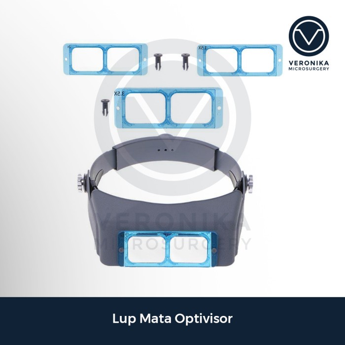 

JTTOP" LUP MATA / HEADBAND LOUPE / OPTIVISOR
