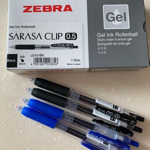 

JTTOP" PULPEN PEN SARASA ZEBRA CLIP GEL 0.5