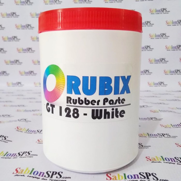 

JTTOP" RUBIX RUBBER PASTE GT 128 WHITE