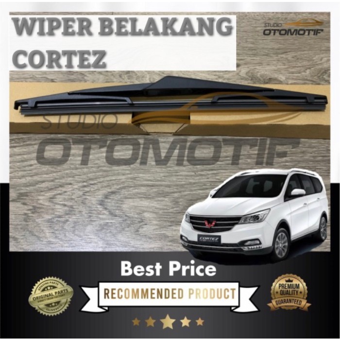 TOP" WIPER BELAKANG CORTEZ 12 INCH REAR WIPER WULING CORTEZ