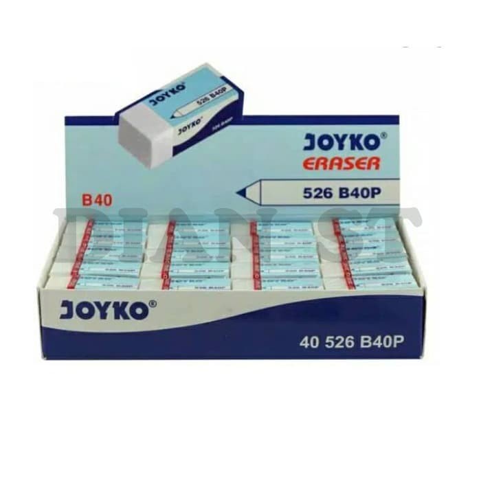 

JTTOP" STIP / PENGHAPUS JOYKO PUTIH HITAM KECIL 526 B40P / B40BL - 40PC