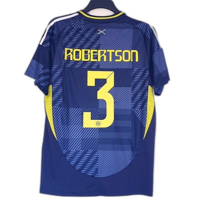 JERSEY BAJU BOLA SKOTLANDIA HOME 2024 + NAMESET GRADE ORI