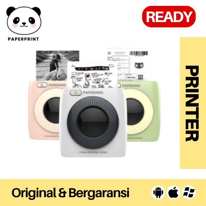 Paperang P2 Ready Murah Printer portable tanpa tinta
