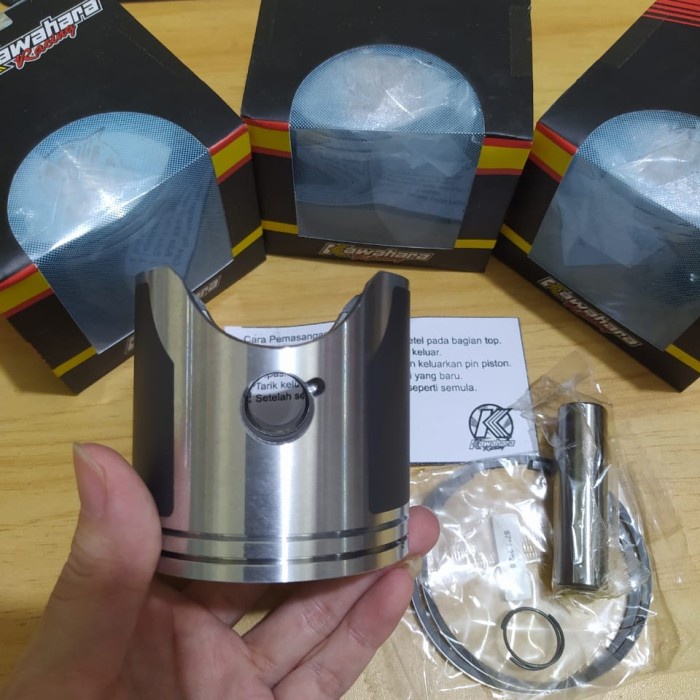 seher/piston kit kawahara ninja 150 2tak 62mm 63mm 67mm 68mm pin 15