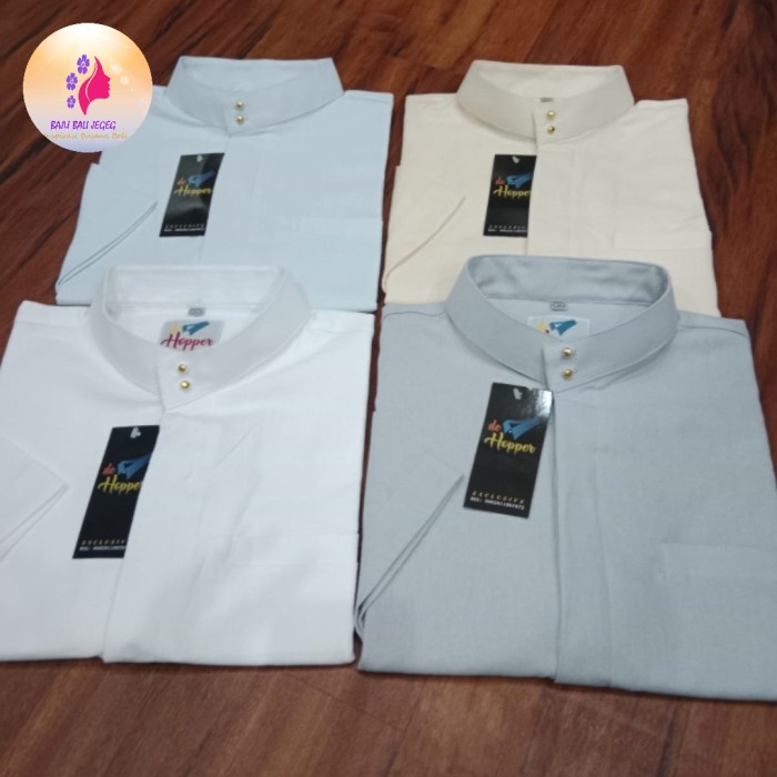 TERBAIK BAJU SEMI SAFARI LENGAN PENDEK PAKAIAN ADAT BALI PRIA