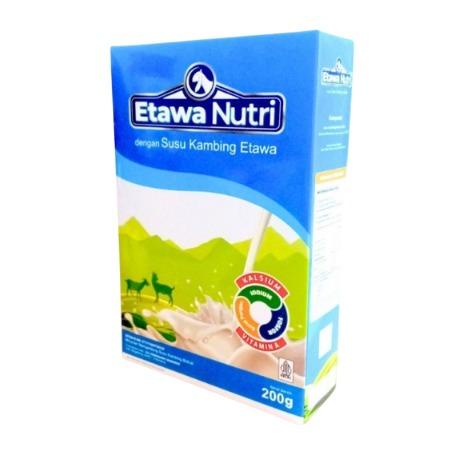 

terbaru !!! etawa nutri paket 4 box susu kambing etawa putih 200gram bpom ready
