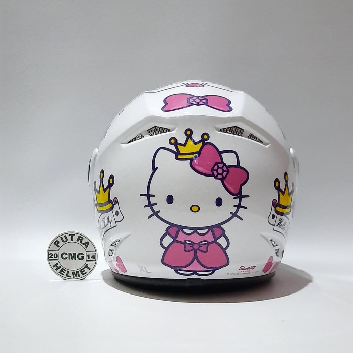 HELM GM ANAK HELLO KITTY