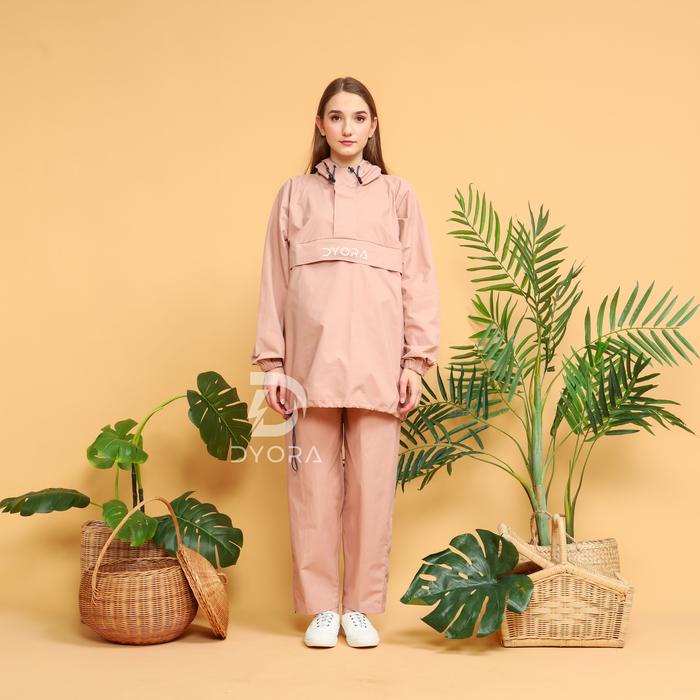 Rzs - Raincoat Dyora Aussie Series Pink / Jas Hujan Pria Wanita Dewasa Dyora Waterproof