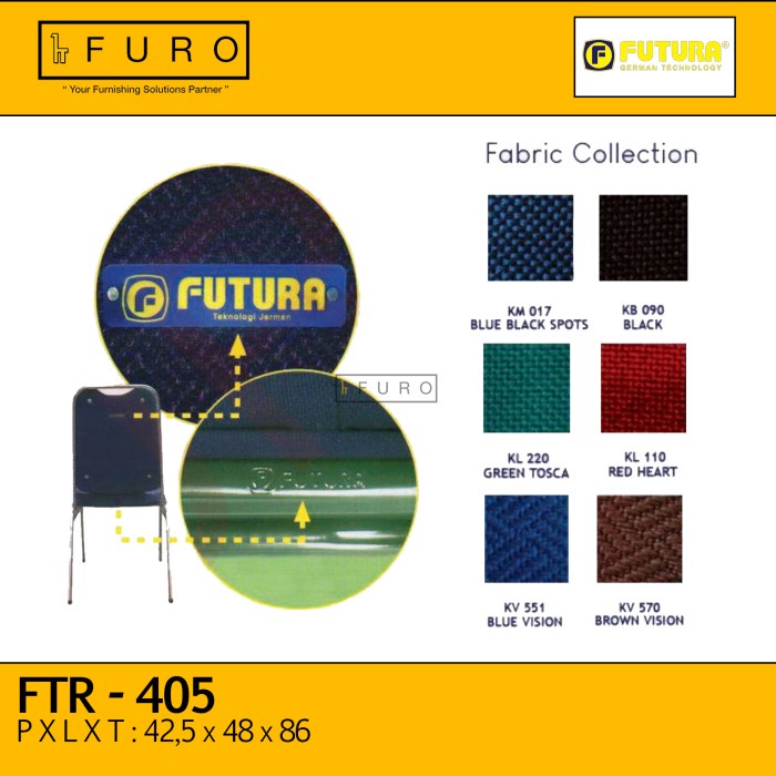 Kursi Susun FUTURA FTR - 405 FURO