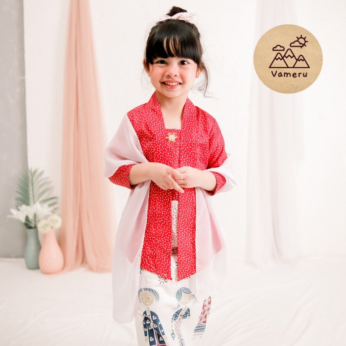 Kebaya Karakter Anak Katun Jepang Batik