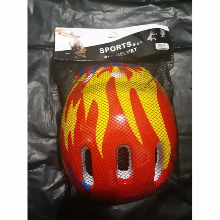 TERBARU Helm Sepeda / Sepatu Roda Anak Power Aosite