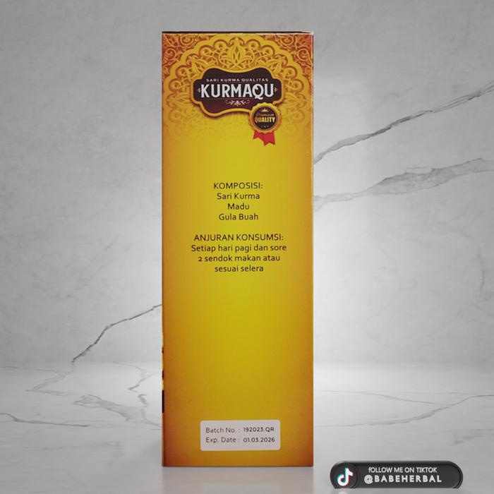 

KURMAQU Sari Kurma Plus Madu Asli Bebas gula Botol Syrup Honey Sirup