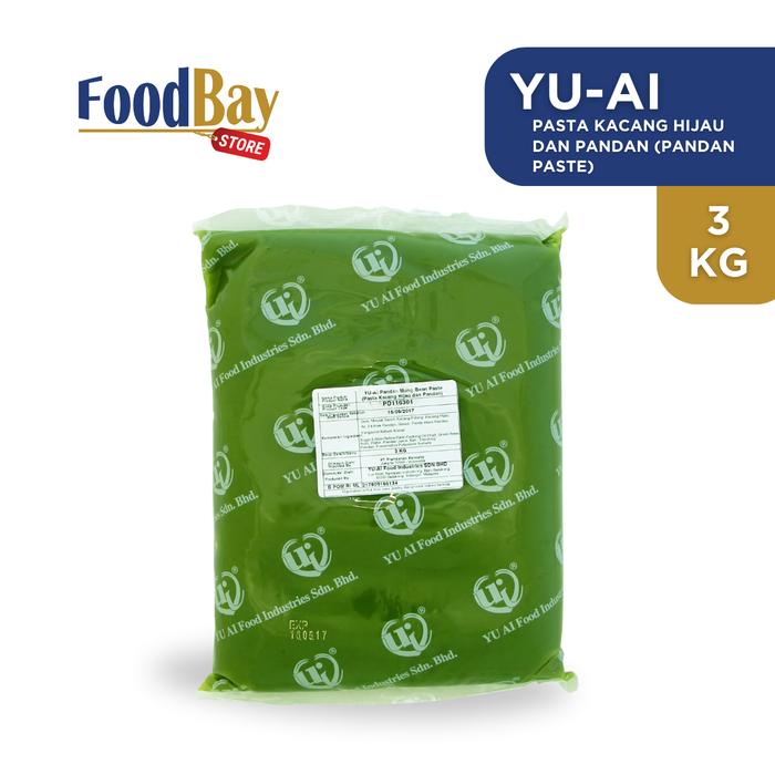 

YuAi - Pasta Filling Pandan 3Kg - Pasta pandan 3kg isian bakpao