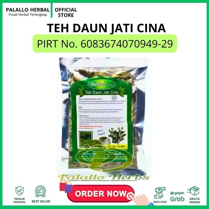 

PAKET 10 PCS Teh Daun Jati Cina 40gr - Herbal Tradisional untuk Tubuh Sehat Air Tea