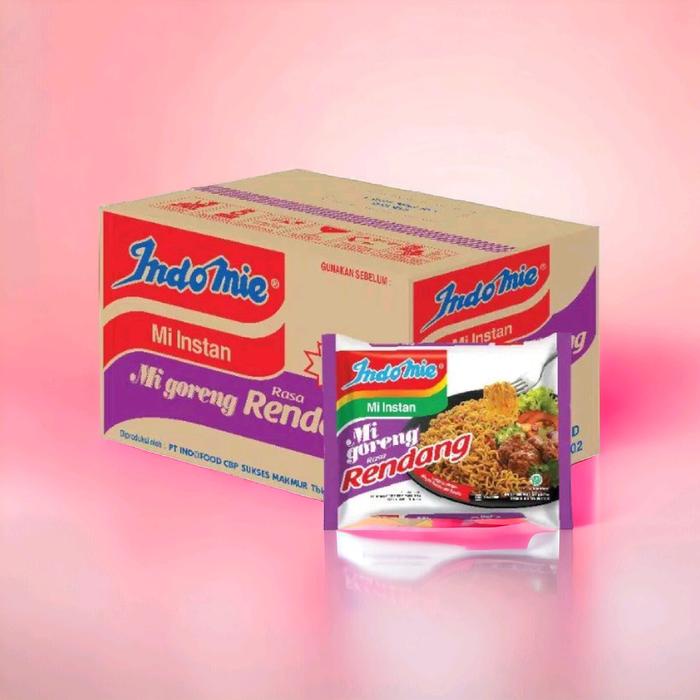 

Indomie Goreng Rendang 1 Dus Isi 40 Pcs Mie Food Makanan Noodles Bawang