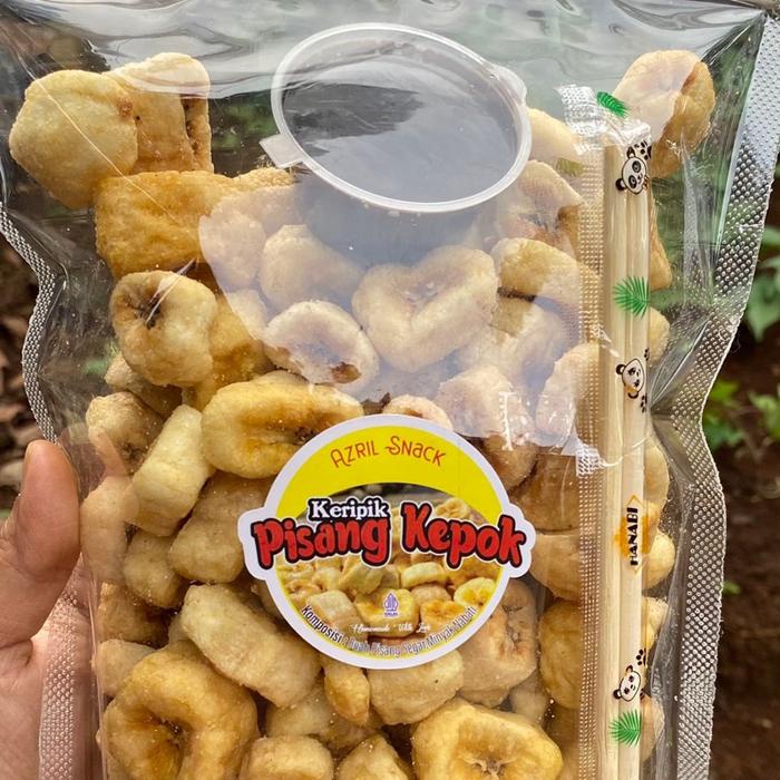 

KERIPIK PISANG KEPOK 500GR COCOL COKLAT LUMER - AZRIL SNACK