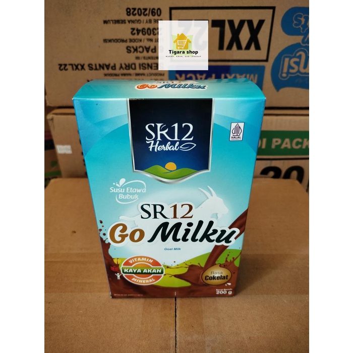 

Susu GoMilku SR12 200gr Susu Kambing Etawa Goat Milk Susu Bubuk Premium Original Asli Rasa Stoberi