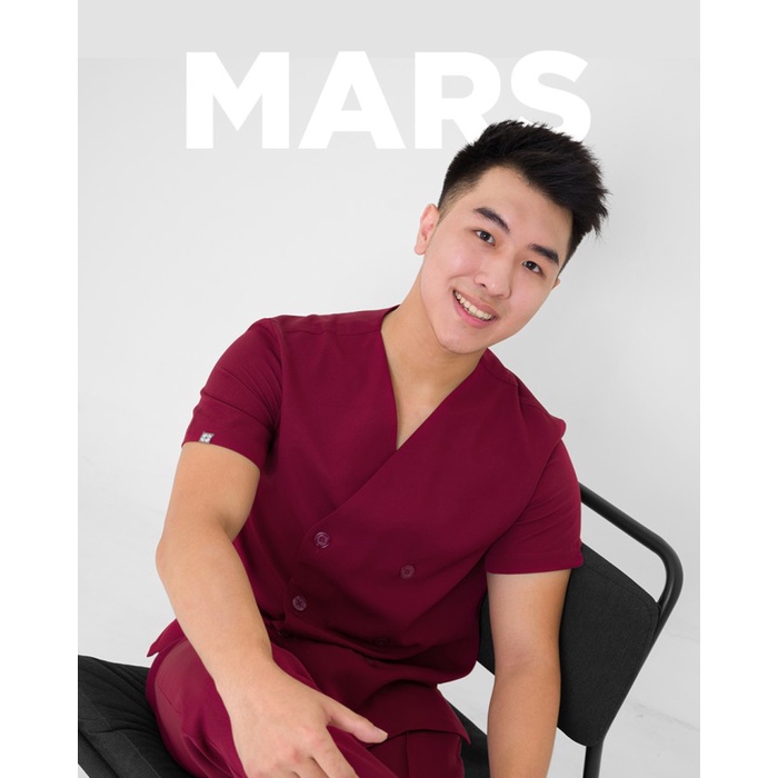 SCRB - Baju Scrub / Medical Scrubs / Baju Jaga - Mars Collection
