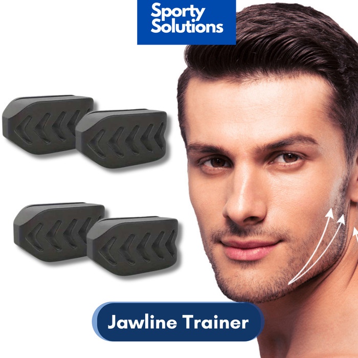 Jaw Trainer Mewing Ball Jawline Gum Shaper Alat Latihan Rahang Pembentuk Pipi Tirus