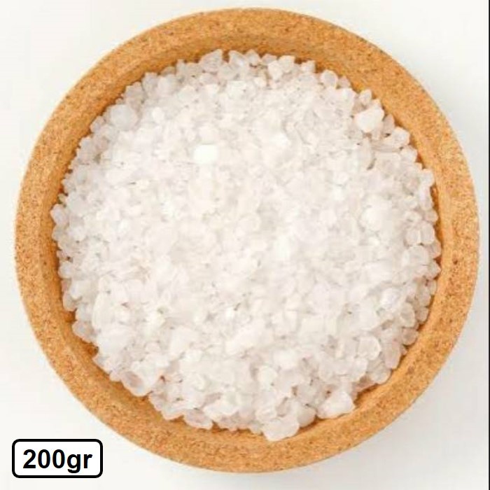 

Sale! Pure Rock Sea Salt 200 Gr / Garam Laut Kasar Natural